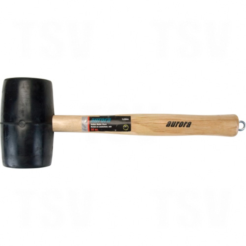Rubber Mallets Head Weight 32 oz. Face  Rubber  Wood