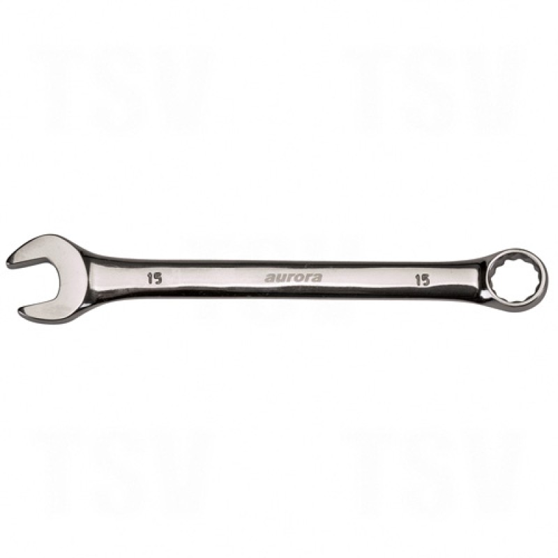 Combination Wrench Number of points 12 Length 102 mm Size 6 mm Chrome  Plain