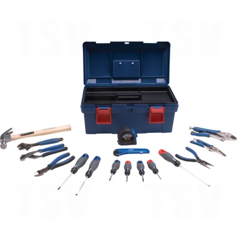 17-Piece Basic Tool Set Number of Pieces 17