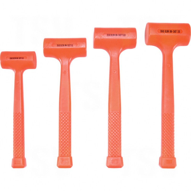 4-Piece Dead Blow Hammer Set