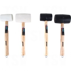 4-Piece Rubber Mallet Set Number of Pieces 4
