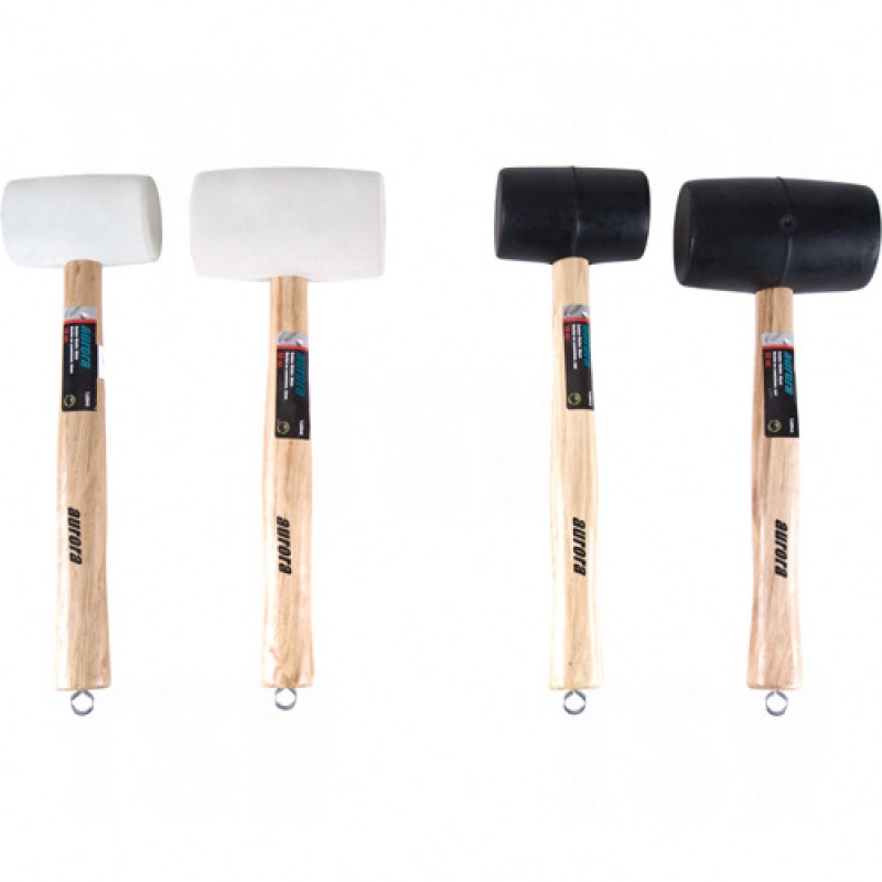 4-Piece Rubber Mallet Set Number of Pieces 4