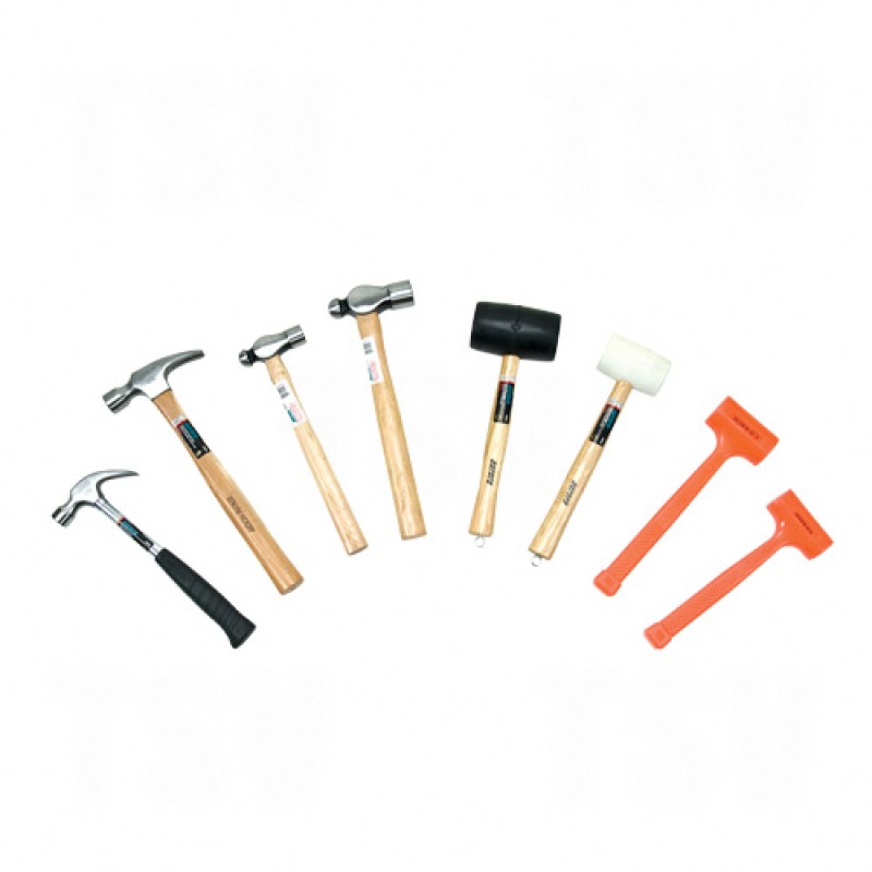 8-Piece Universal Hammer Set Number of Pieces 8