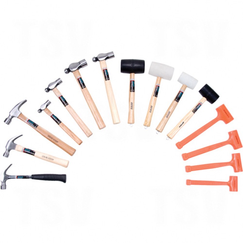 15-Piece Ultimate Hammer Set Number of Pieces 15