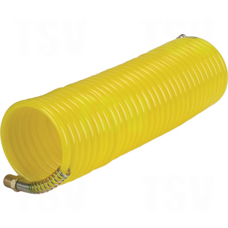 Nylon Coil Air Hoses w/ Fittings Inner Diameter 1/4