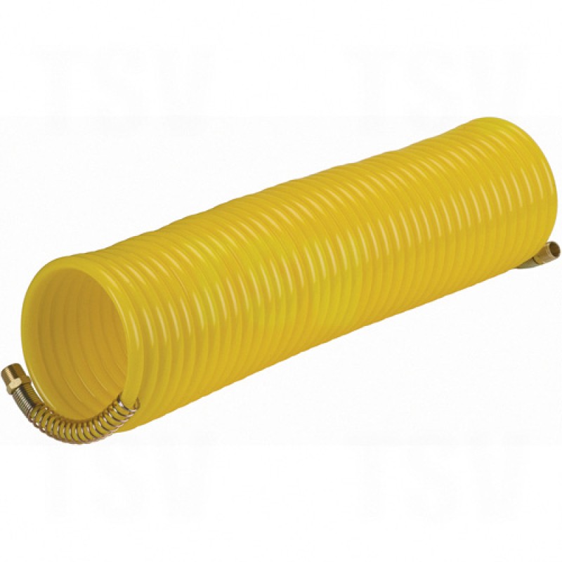 Nylon Coil Air Hoses w/ Fittings Inner Diameter 3/8