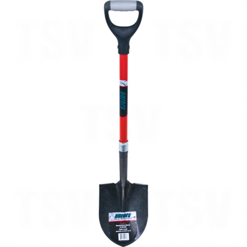 Heavy-Duty Round Point Shovels Blade Size 11 x 9