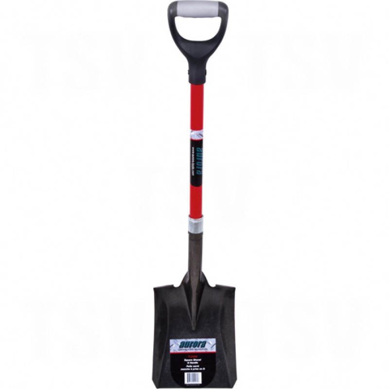 Heavy-Duty Square Shovels Blade Size 11 x 9