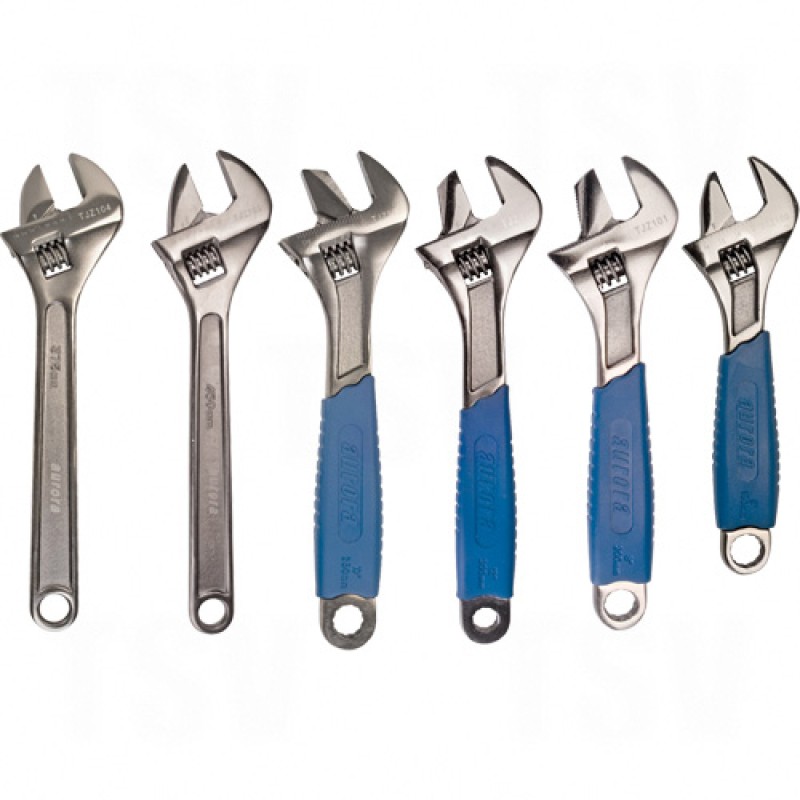 6-Piece Adjustable Wrench Set Number of Pieces 6