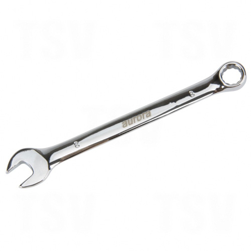Combination Wrench Number of points 12 Length 131 mm Size 8 mm Chrome  Plain