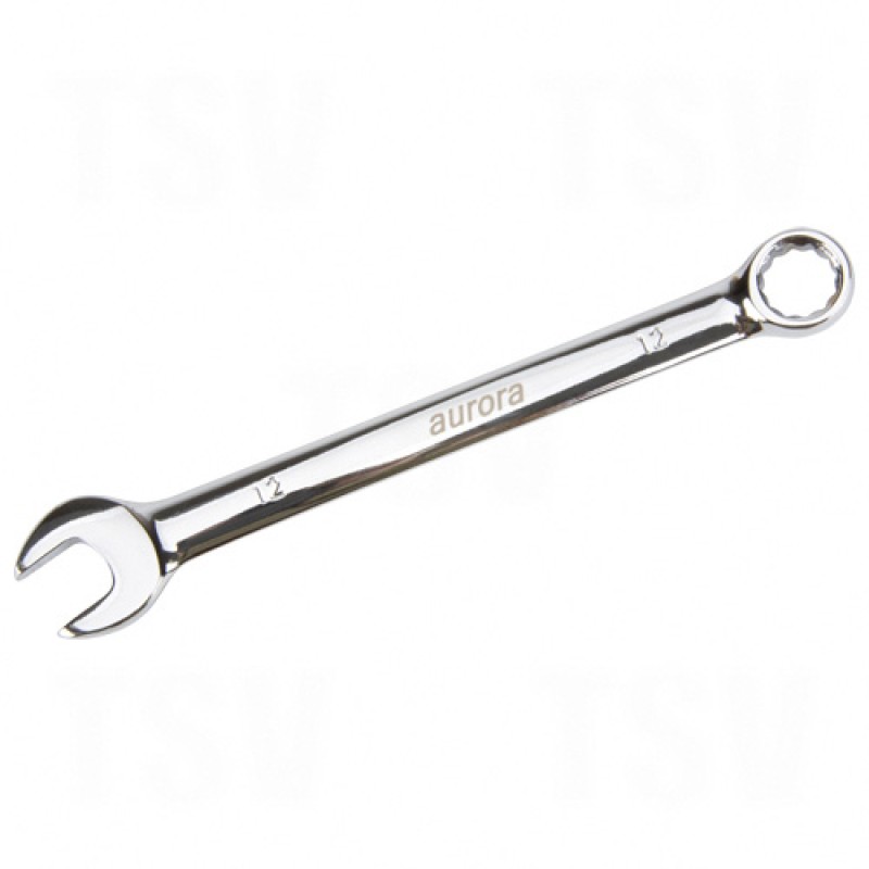 Combination Wrench Number of points 12 Length 161 mm Size 12 mm Chrome  Plain
