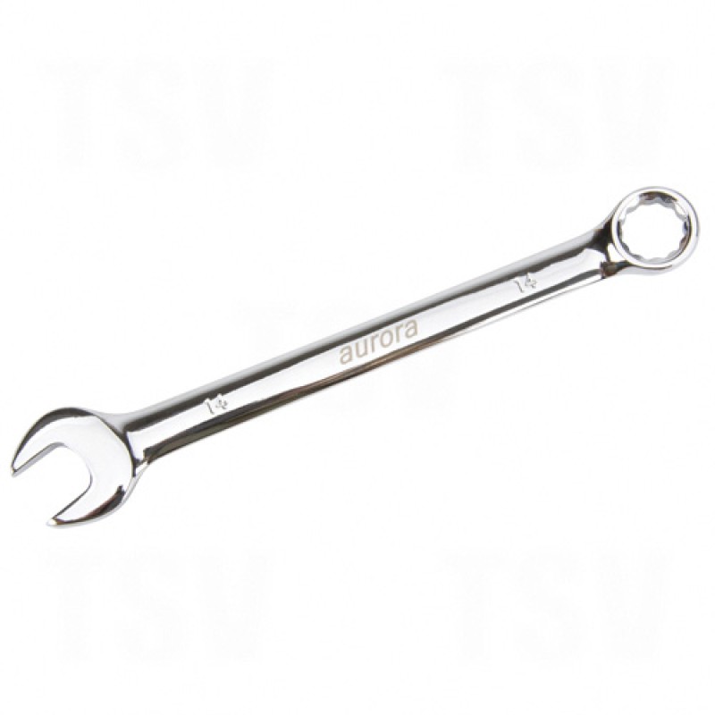 Combination Wrench Number of points 12 Length 181 mm Size 14 mm Chrome  Plain