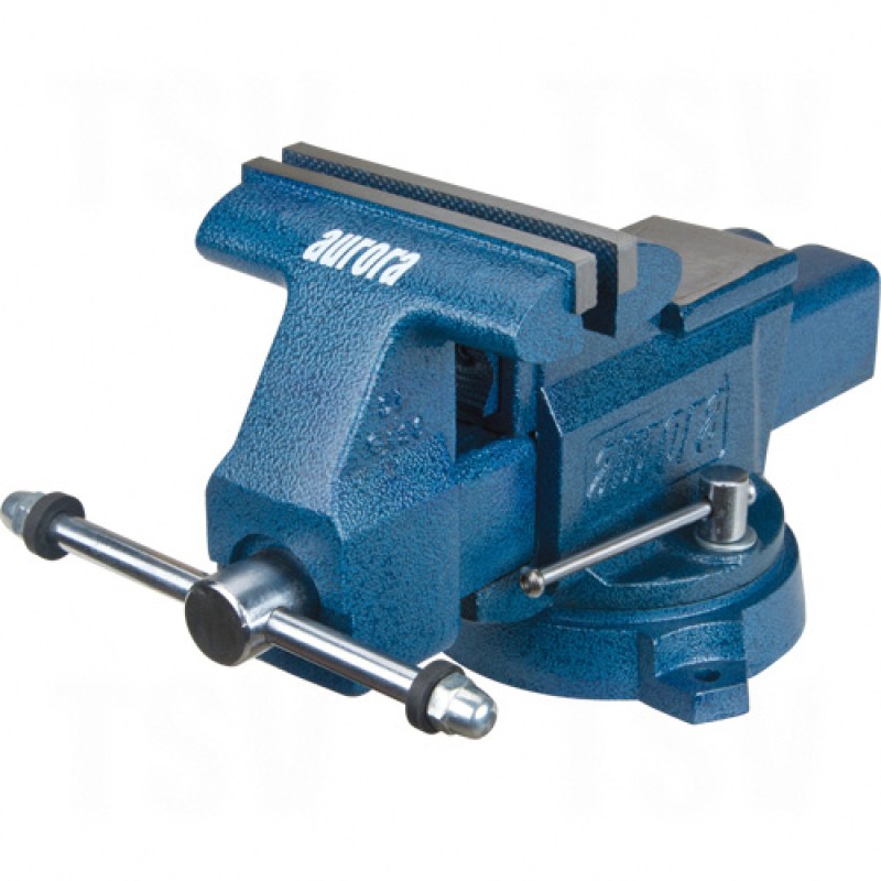 Utility Workshop Vise 6" Wide 3-2/5" Deep Swivel Mount