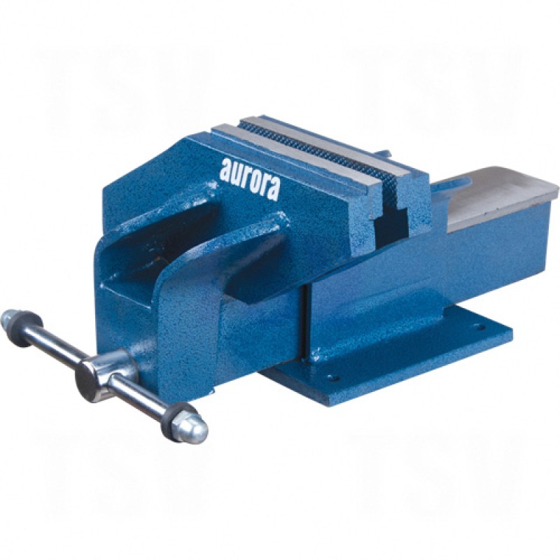 Off-Set Bench Vise 6" Wide 4" Deep Fixed Mount