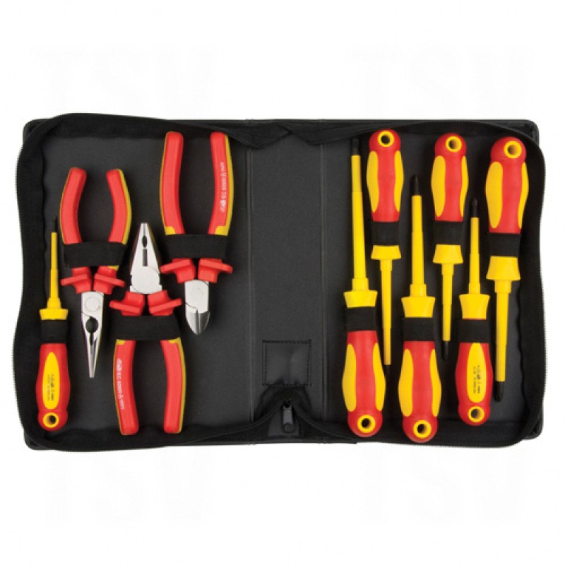 Insulated Tool Set Voltage Rating 1000 V Number of Pieces 10