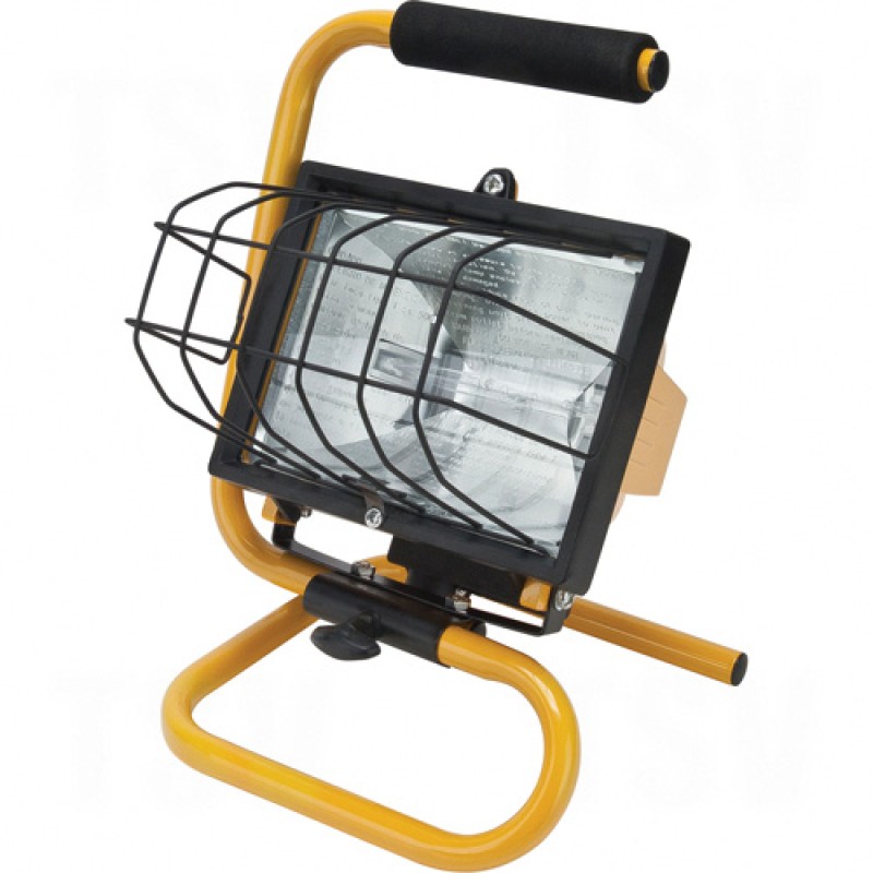 Portable Halogen Work Light Type of Lamp Halogen Lumens 8000 Watts 500 WHousing Material Steel
