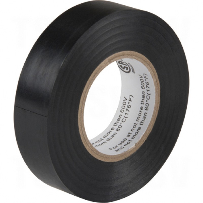 Electrical Tape Width 3/4 Black