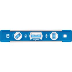 True Blue® Torpedo Level 9" Length Aluminum 3 Vials Magnetic