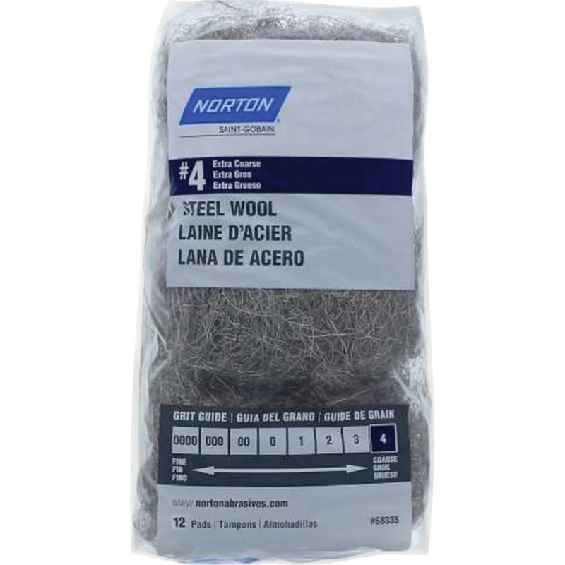 Steel Wool Roll Grade 4 (12/pk)