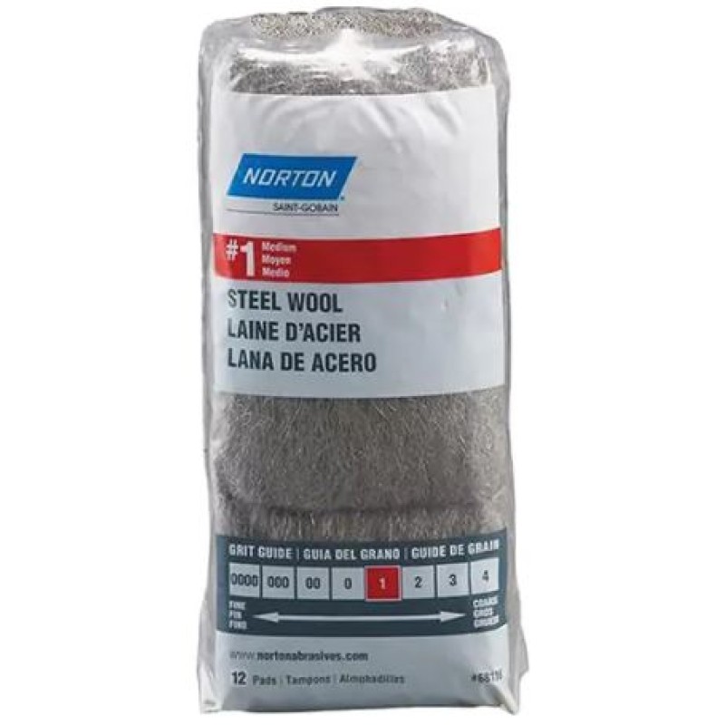 Steel Wool Roll Grade 1 (12/pk)
