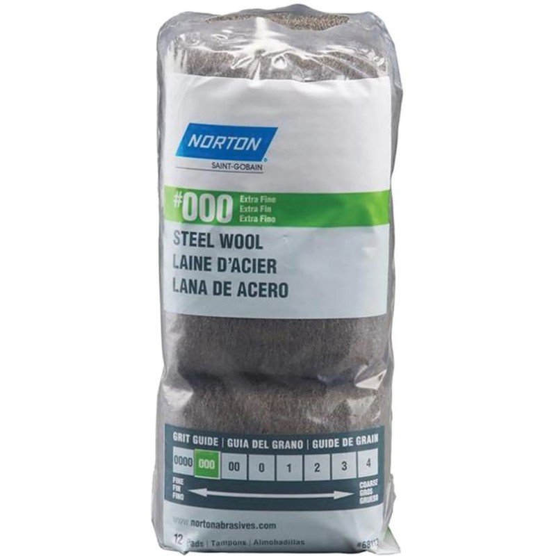 Steel Wool Roll Grade 000 (12/pk)