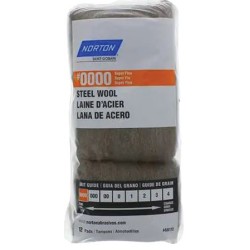 Steel Wool Roll Grade 0000 (12/pk)