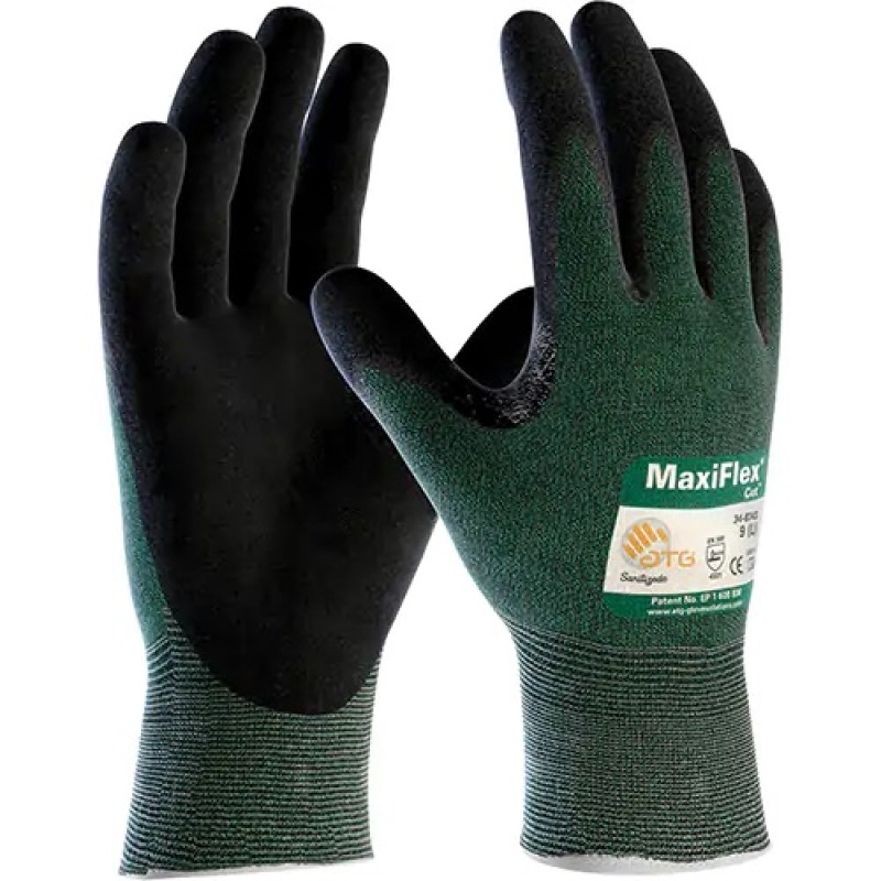 MaxiFlex® Cut™ Level 3/ASTM ANSI Level A2 Seamless Knit Nitrile Coated Gloves Medium