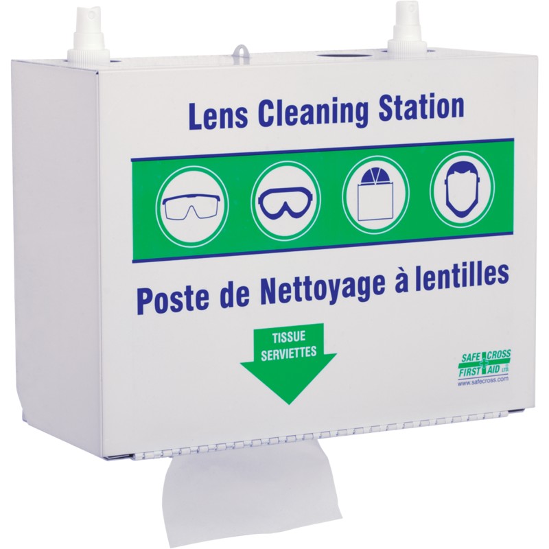 Metal Lens Cleaning Station