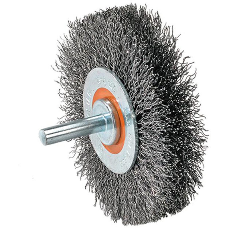 3" Mounted Crimped Wire Wheel