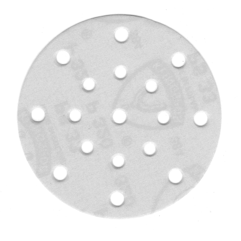 Sanding Disc 6" with 17 holes (Festool Pattern) Velcro PS33 Aluminum Oxide 60 Grit Klingspor 301874