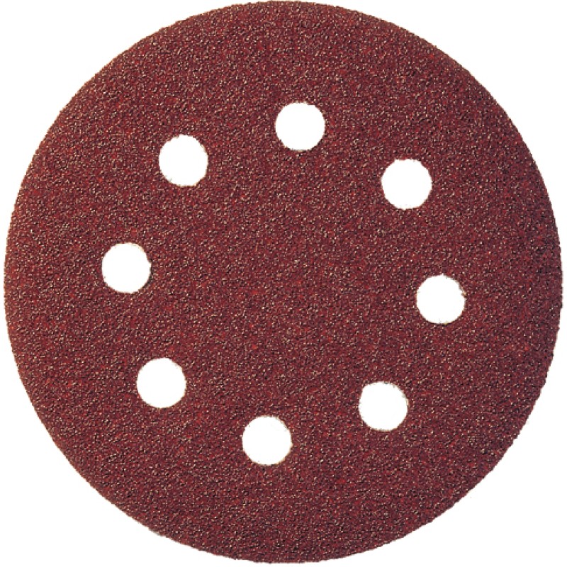 Sanding Disc 5" with 8 Holes Velcro PS22K Aluminum Oxide 60 Grit Klingspor 89488