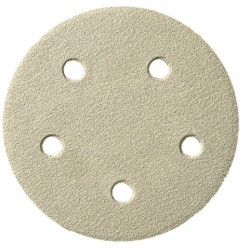 Sanding Disc 5" 5 hole Velcro PS33 Aluminum Oxide 120 Grit Box Of 100 Klingspor 240597