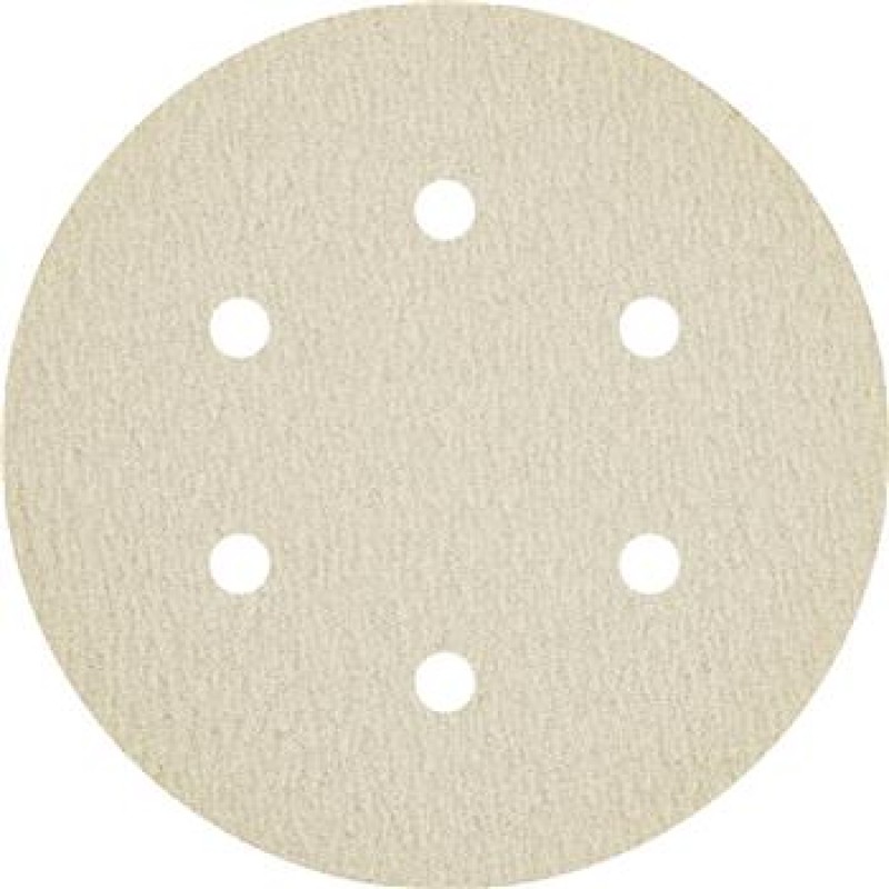 Sanding Disc 6" 6 Hole Pattern Velcro PS33 Coated Aluminum Oxide 100 Grit Klingspor 143694