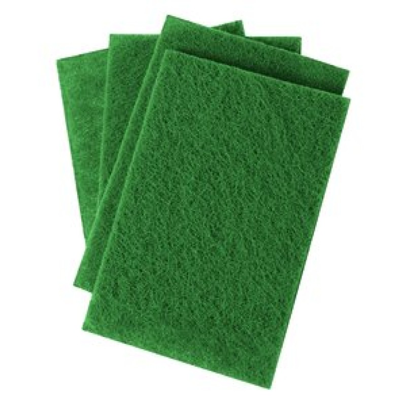 Hand Pad 6" Wide x 9" Long Green General Purpose Aluminum Oxide Klingspor 342854