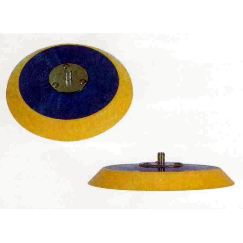 Back Up Pad PSA 6" Diameter No Hole 5/16-24m Arbour Medium-Profile Klingspor 303789