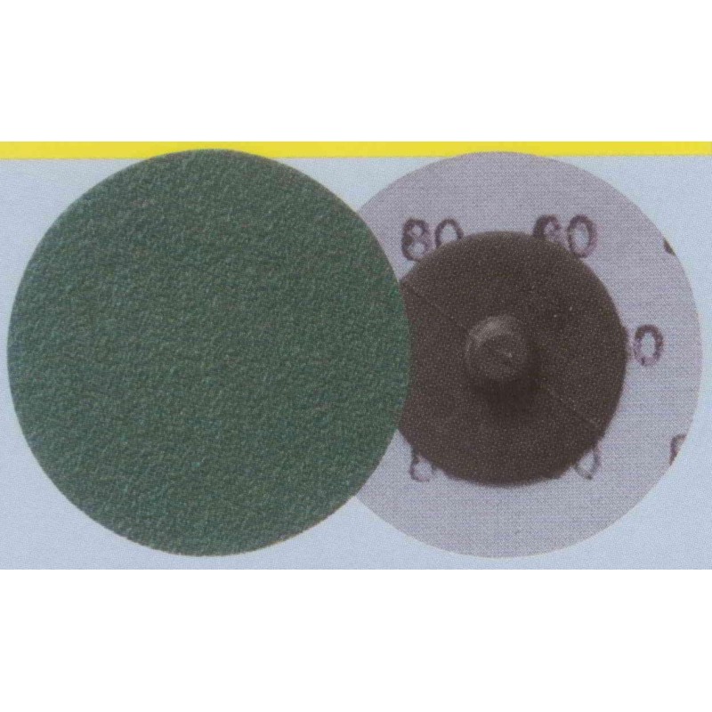 Roloc Discs (Roll-On) 2" CS409YX Zirconia with Grinding Aid 50 Grit Klingspor 295342