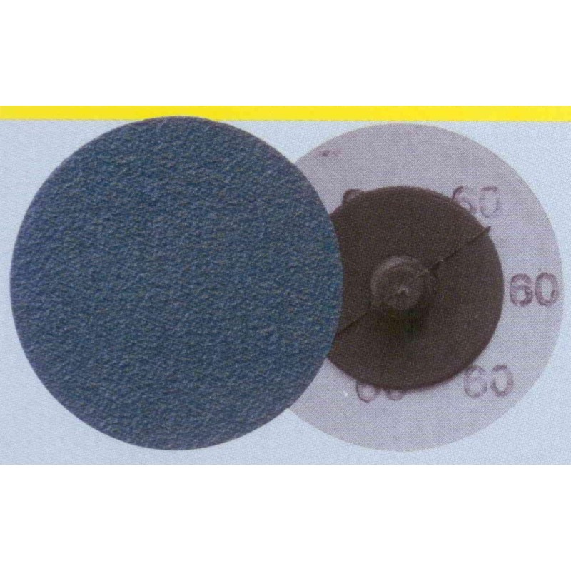 Roloc Discs (Roll-On) 3" CS411X Zirconia 60 Grit Klingspor 295321