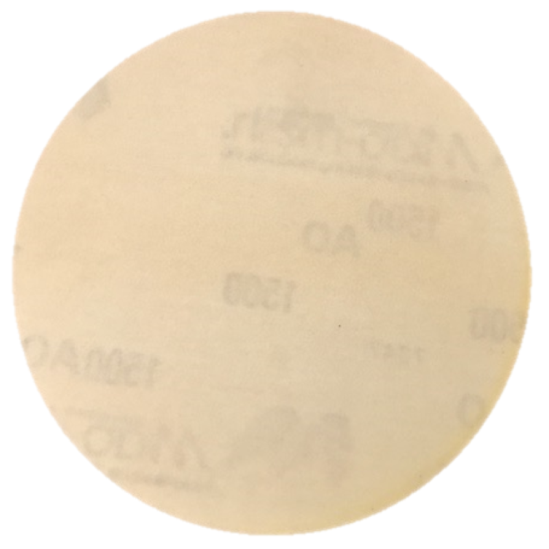 6" No Hole Velcro Aluminum Oxide 2400 Grit Sanding Disc