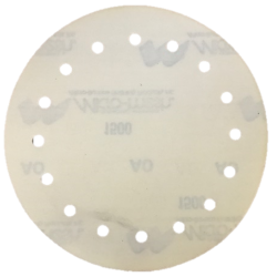 8" 16-Hole Velcro Aluminum Oxide 1500 Grit Sanding Disc