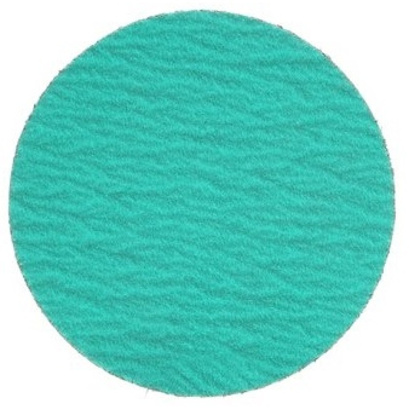 Sanding Disc 20" Diameter No Hole Green Zirconia Alumina X-Weight Cloth Back PSA Sanding Disc 60 Grit