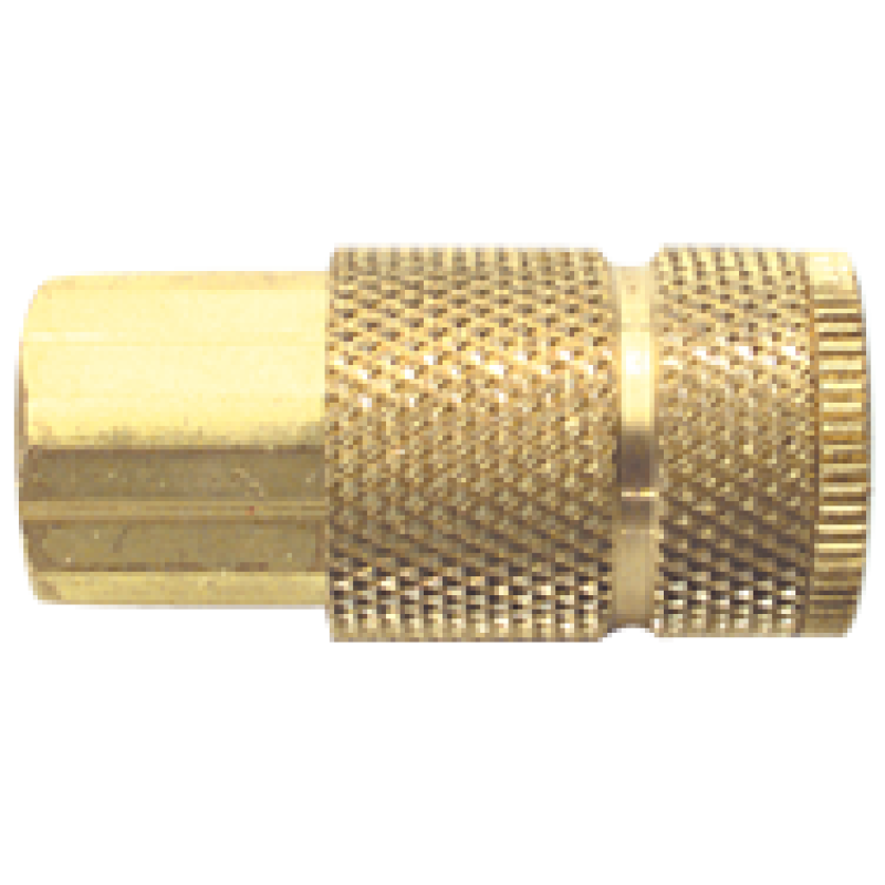 1/4 FPT - 3/8" Body Size - Truflate Interchange Coupler