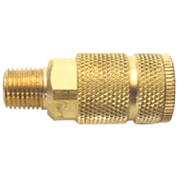 1/4 MPT - 3/8" Body Size - Truflate Interchange Coupler