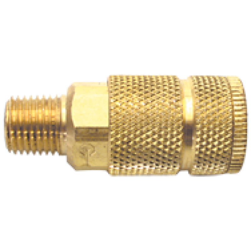 1/4 MPT - 3/8" Body Size - Truflate Interchange Coupler
