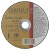 Cut Off Type 1 (Flat) 6 X .045 X 7/8 Gold Cut for Steel & Stainless Steel Carborundum 63954 6" Cut Off Wheels