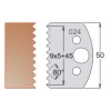 #024 50mm Knives For MPC Multi Profile Cutter (Set of 2) Dimar 3302450 Multi-Profile Cutters