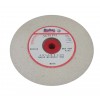 White Grinding Wheel 6" Diameter 1-1/4" Thick with 1-1/4" Arbour Hole 100 Grit Bench Grinding Wheels