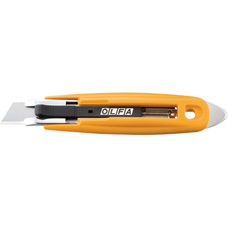 SK-9 OLFA® 18mm Safety Knife with Tape Slitter and Plastic Handle Cutting Tools