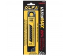 HBB-20B OLFA® 25mm Black Ultra-Sharp Snap-Off Blades 20-Pack