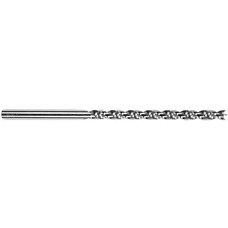 19/64" Diameter Lipped HSS Brad Point Drill Bit Extra Long Length Fast Spiral Brad Point Drills