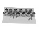 Drill Stop Set of 13 to fit 1/16 to 1/4 By 64ths